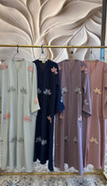 Flower Abaya Pack Of 4 Set