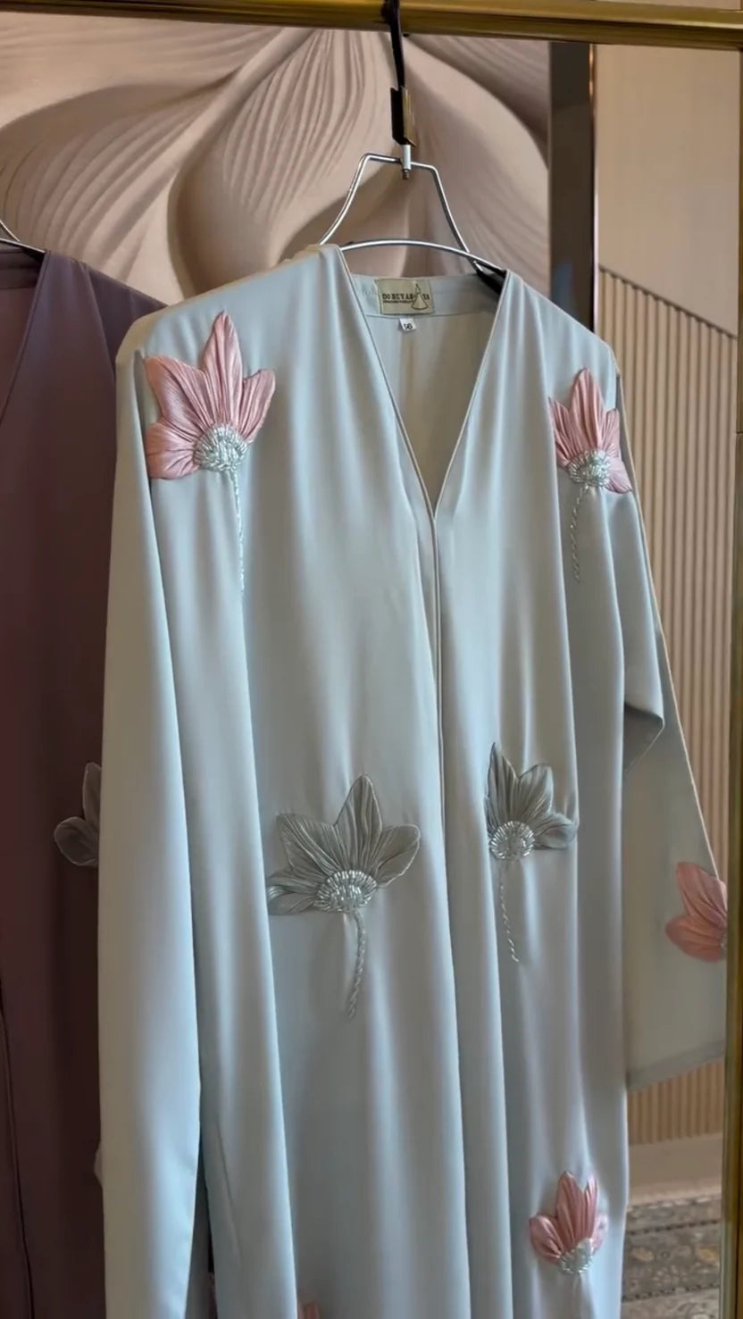 Flower Abaya Pack Of 4 Set
