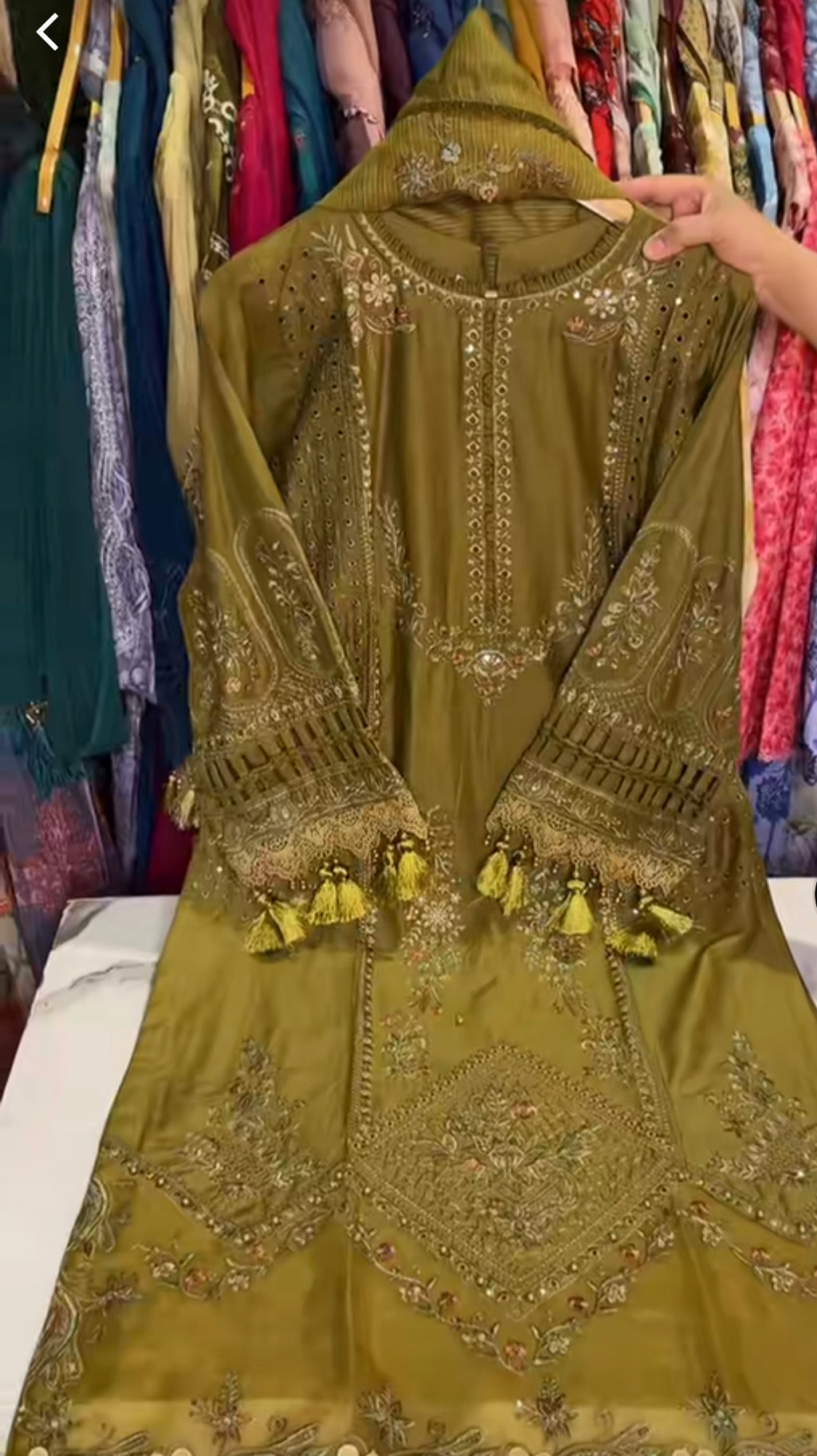 Komal Fully Embroidered 3 Piece Suit