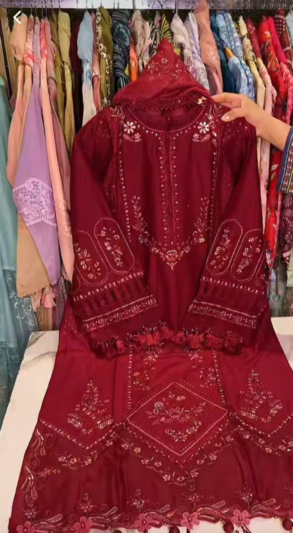 Komal Fully Embroidered 3 Piece Suit