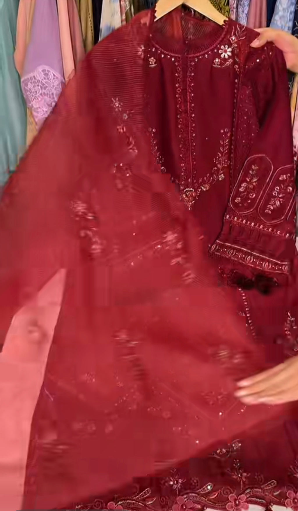 Komal Fully Embroidered 3 Piece Suit