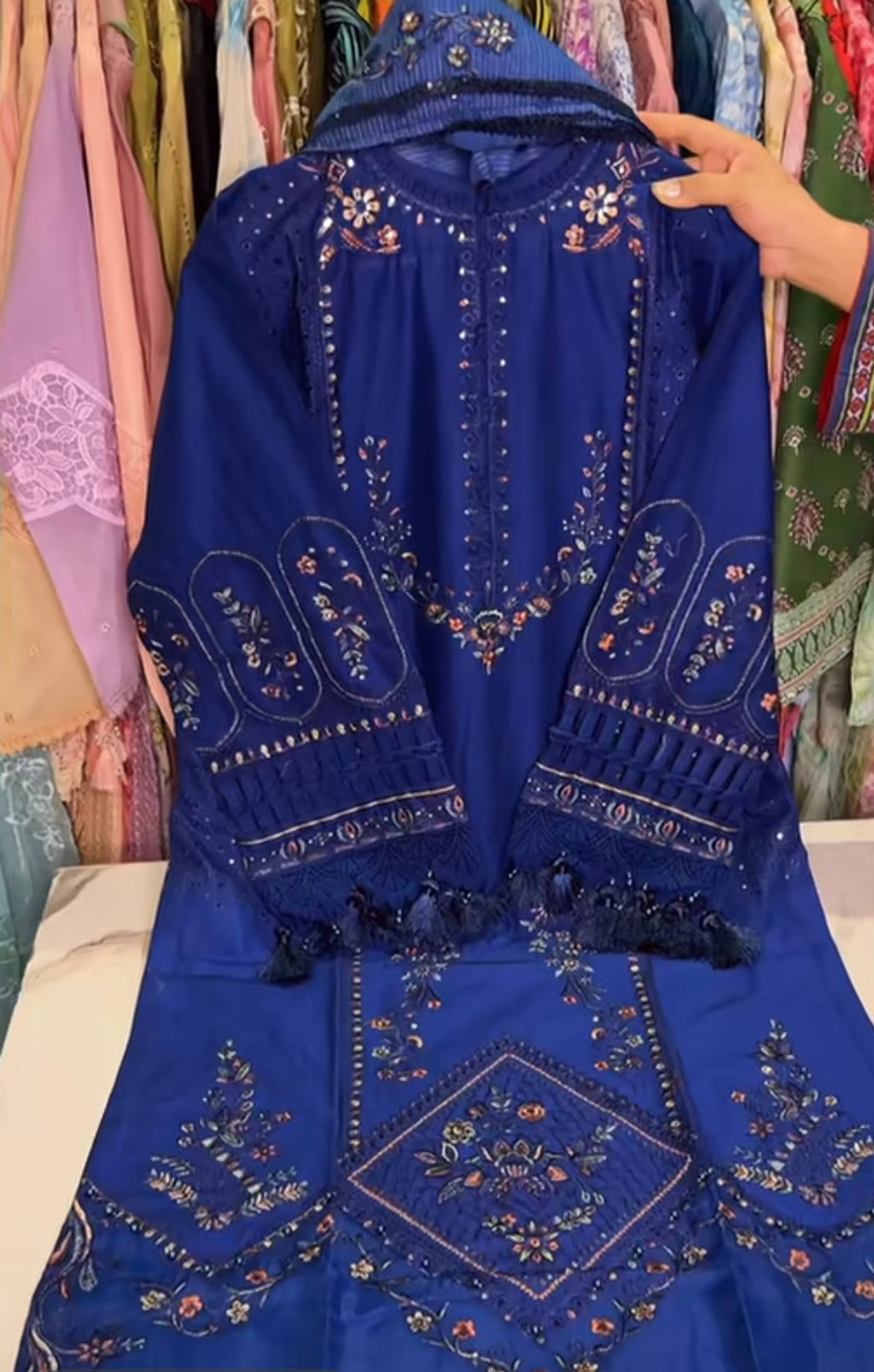 Komal Fully Embroidered 3 Piece Suit