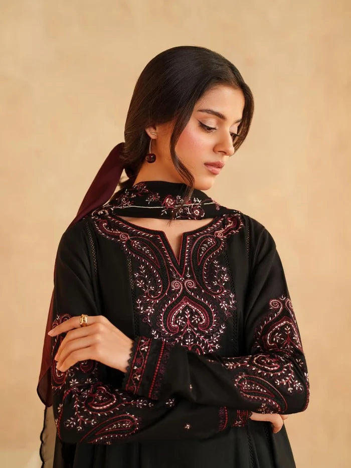 Anarkali 3 Piece Stitched