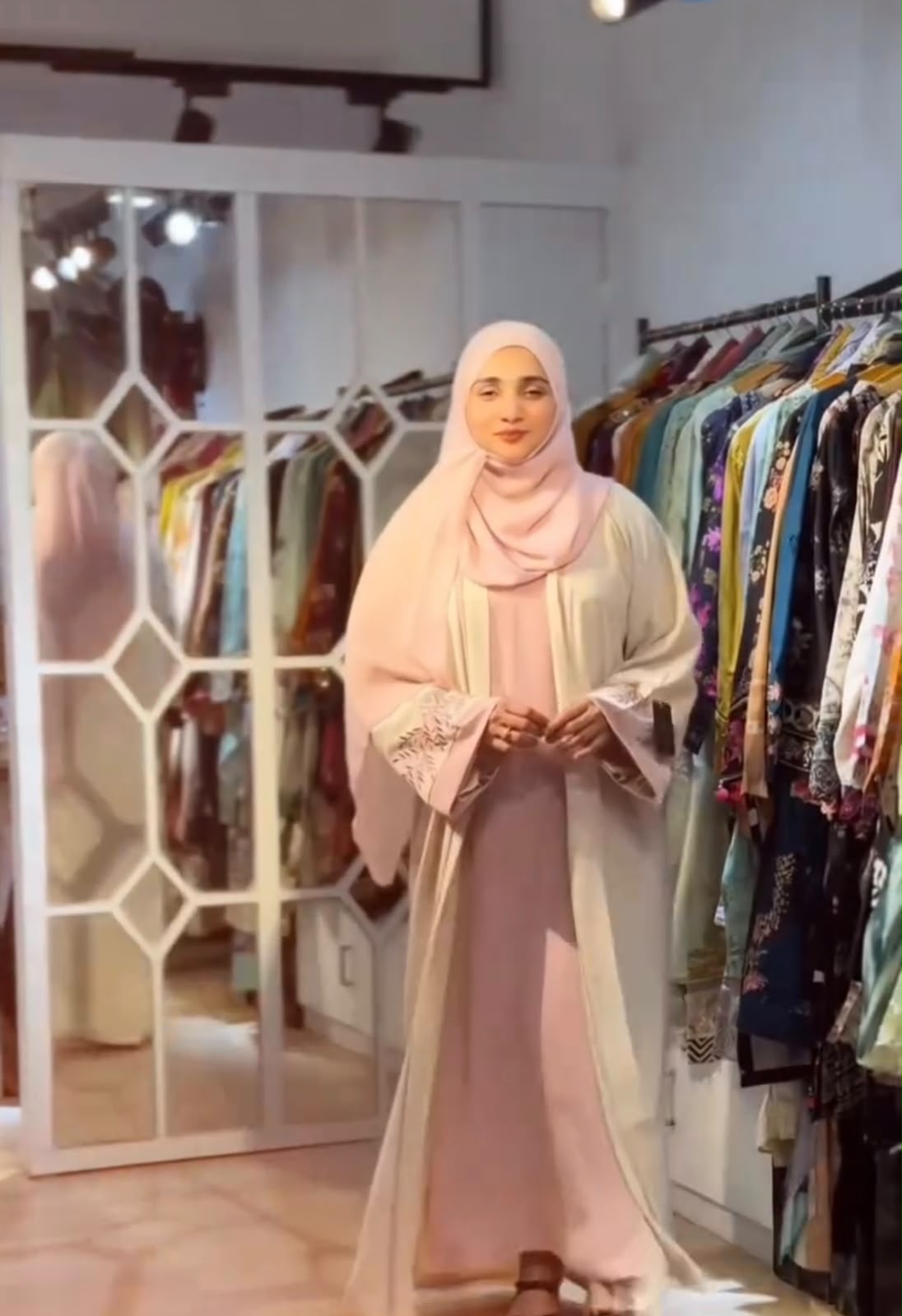 Pack Of 3 Abaya With Matching Scarf