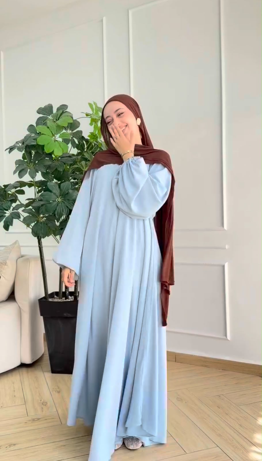 Bundle Of 4 Abaya With Scarf