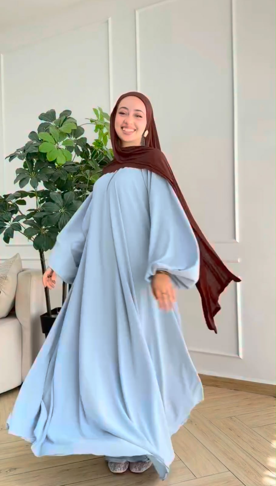 Bundle Of 4 Abaya With Scarf