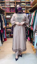 Haya 3 Piece Embroidered Dress