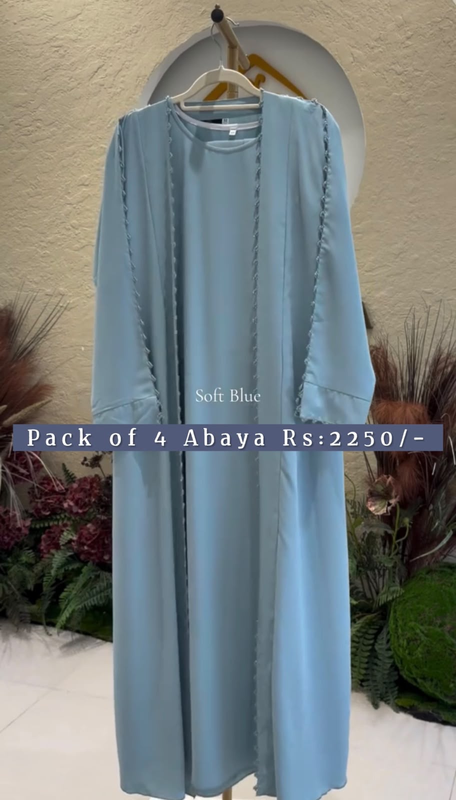 Omal Pack Of 4 Abaya