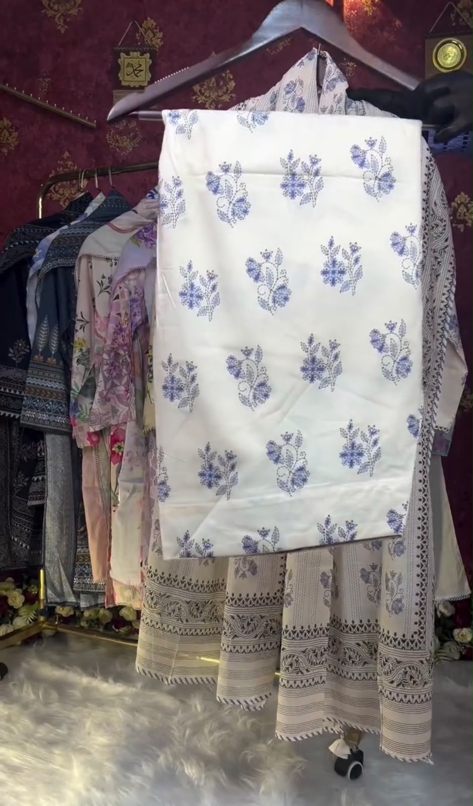 Khaddi Elegant 3 Piece Dress