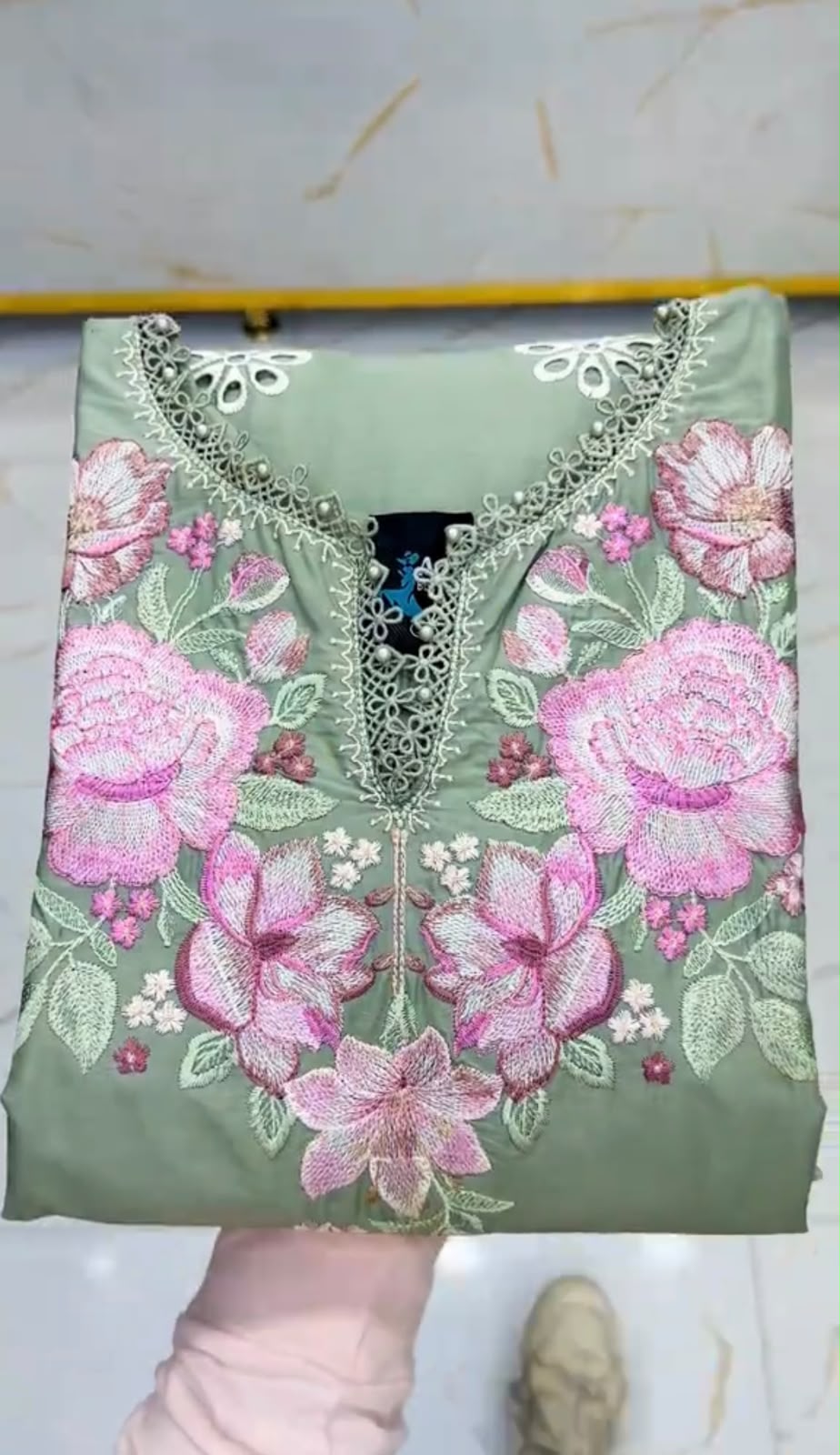 Komal 3 Piece Embroidered Dress