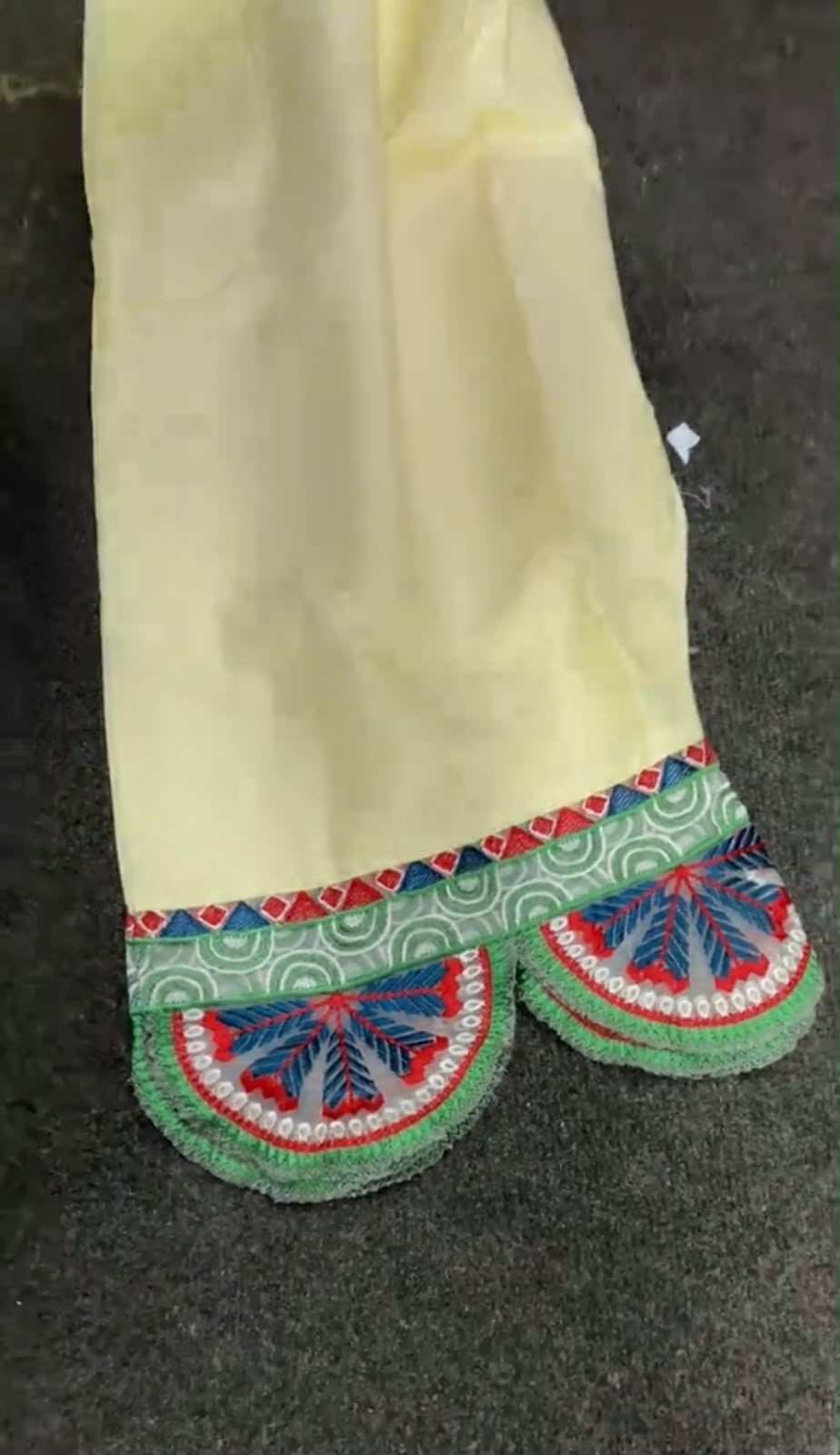 Ethnic 3 Piece Embroidered Dress