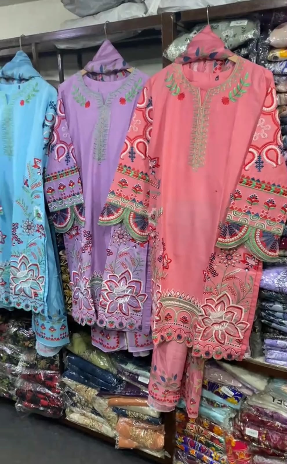 Ethnic 3 Piece Embroidered Dress