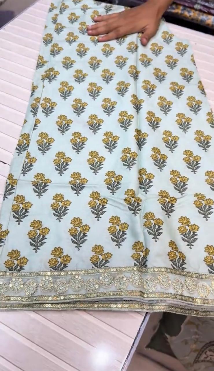 Komal Long Length 3 Piece Dress