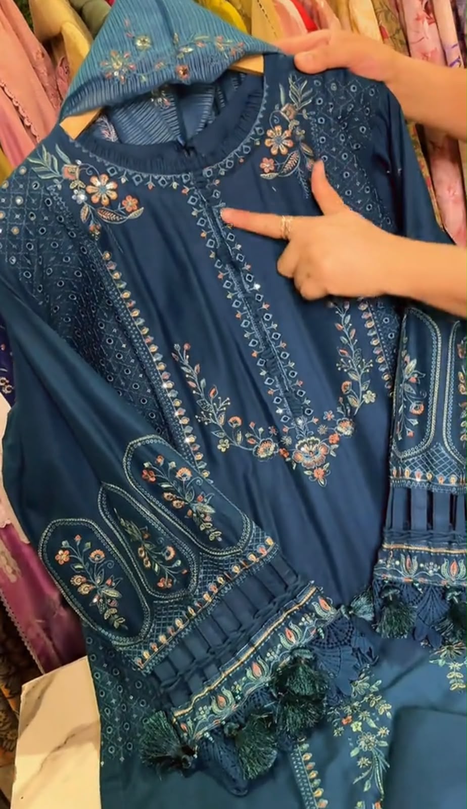 Komal Fully Embroidered 3 Piece Suit