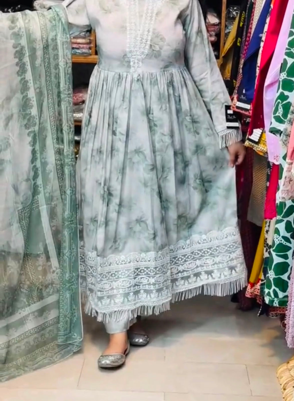 Komal 3 Piece Stitched Frock