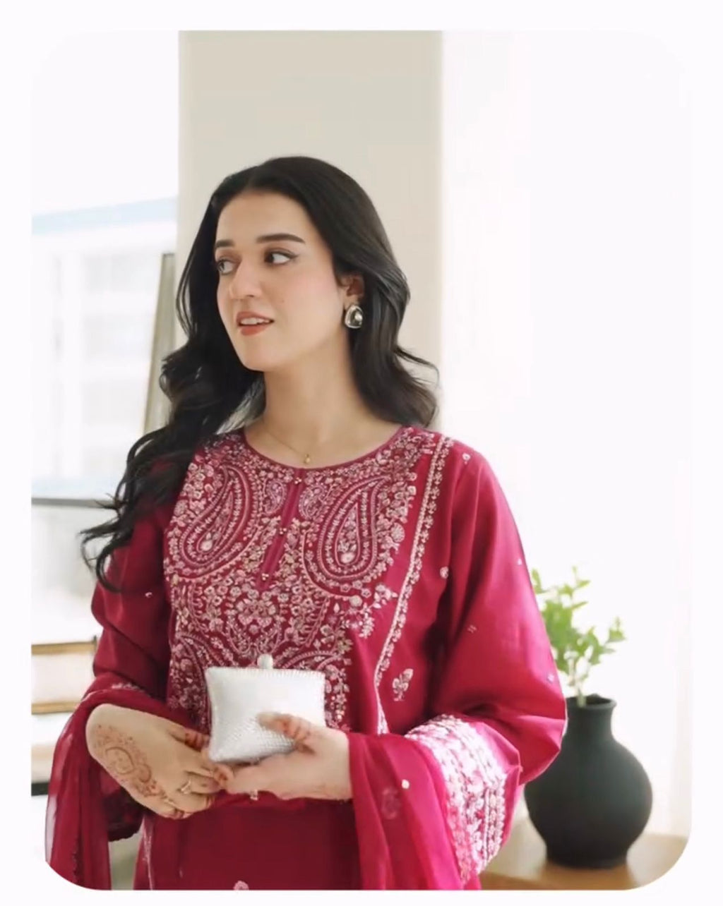 Komal Embroidered - 3pc
