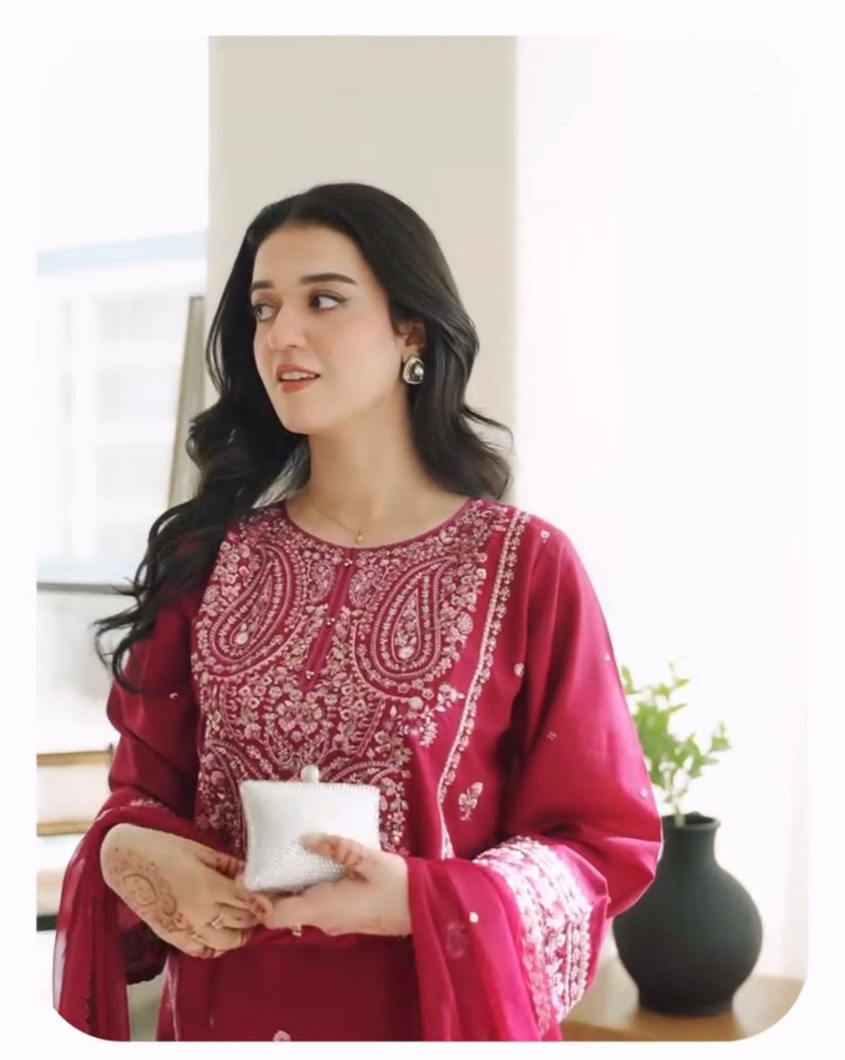 Komal Embroidered - 3pc