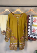 Farshi Shalwar 3 Piece Embroidered Dress
