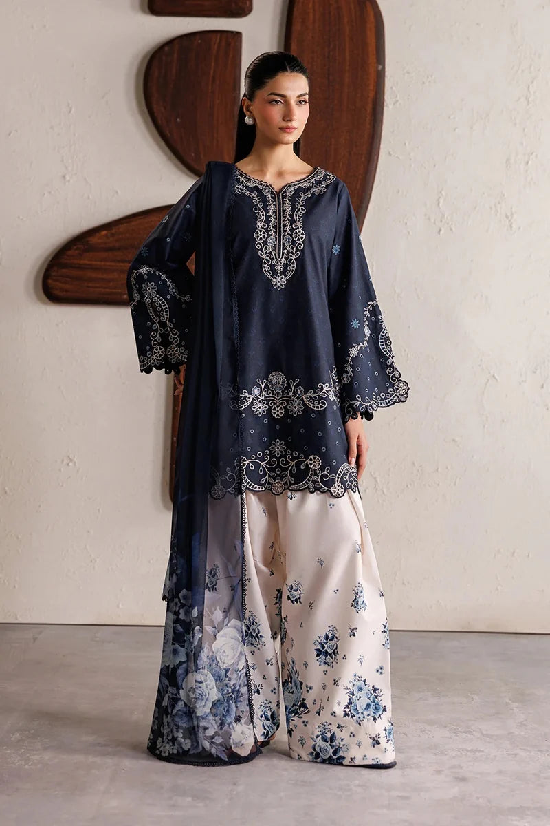 Jaan Embroidered 3pc Dress