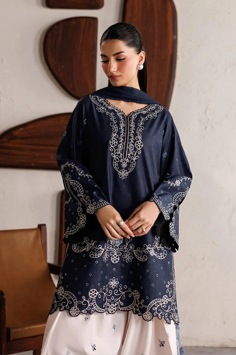 Jaan Embroidered 3pc Dress