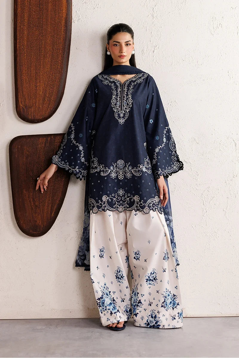 Jaan Embroidered 3pc Dress