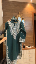 Omal 3 Piece Embroidered Dress